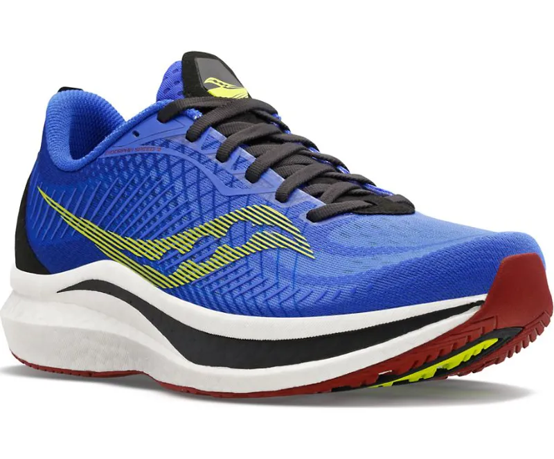 Saucony Men's Endorphin Speed 2 Blue/Acid-2